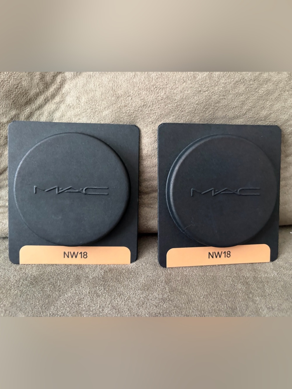 NEW- (2) Mac NW18 Studio Fix Powder Plus Foundation Refill